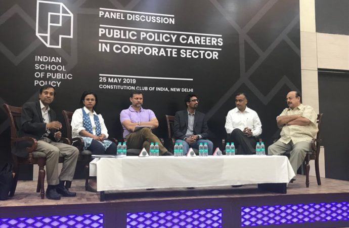 ISPP Organised Panel Discussion on Public Policy Careers in Corporate Sector
