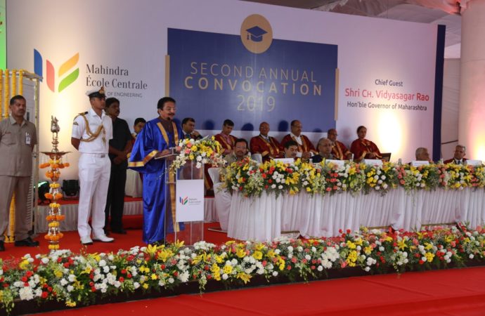 Mahindra Ecole Centrale(MEC) Conducts Its Second Convocation Ceremony