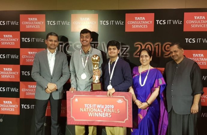 Hyderabad Public School Becomes National Champion at TCS IT Wiz 2019