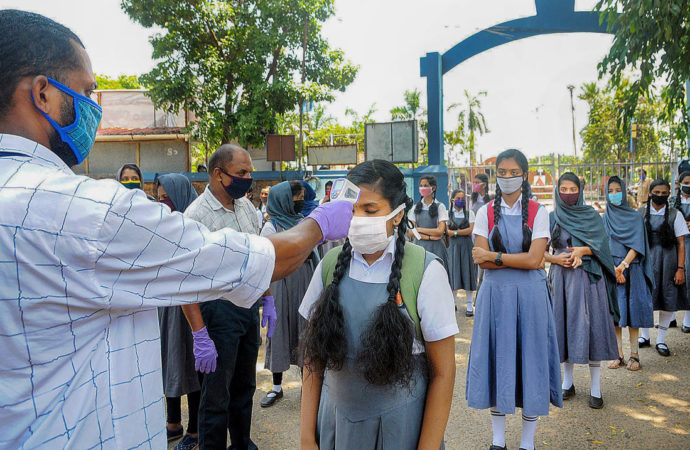 Kerala First State to Step Back to School with 20 Students in Each Hall